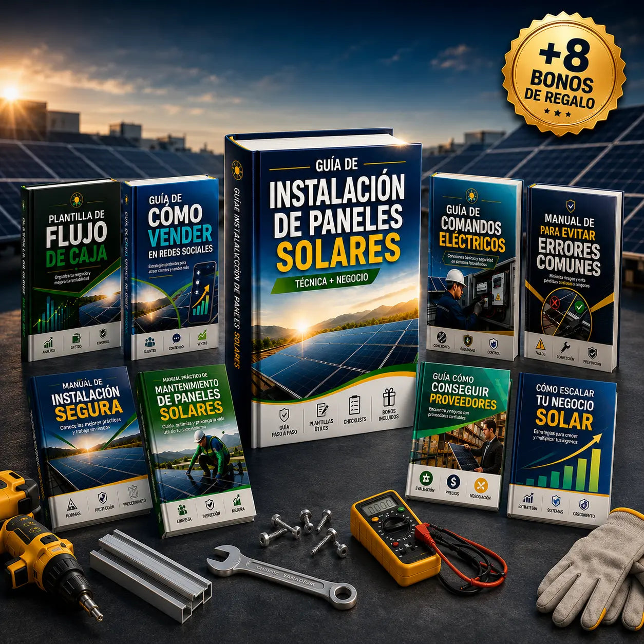 📘 Guía de Instalación de Paneles Solares ☀️